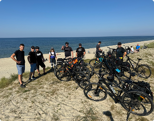 Zespół podczas wyjazdu integracyjnego